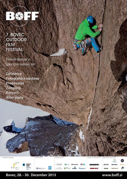 The BOFF Bovec Outdoor Film Festival 2013 poster
