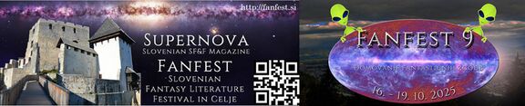 The banner of the Fanfest, Fantasy Literature Festival 2025