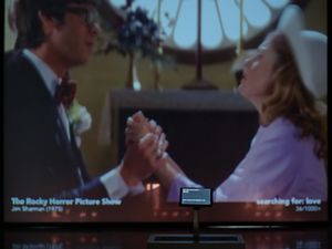 The <i>Algorithmic Search For Love</i> audiovisual installation by artist <i>Julian Palatz</i> at the <!--LINK'" 0:199--> in Trbovlje, 2011