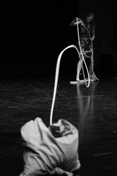 Dark Matter by Kate Mcintosh, performed at Exodos International Festival of Contemporary Performing Arts, Stara Elektrarna - Old Power Station, 2013
