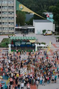 <!--LINK'" 0:176--> at main city square in Velenje, 2022. Author: Peter Žagar