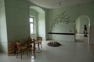 <i>Madness and Creativity?" exhibition at the <!--LINK'" 0:280--> at the <!--LINK'" 0:281-->. Works by <!--LINK'" 0:282--> and Johnny FortmÃ¼ller, 2015.</i>