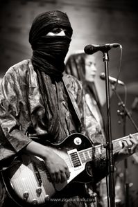 Dirtmusic (New York/ZDA, Melbourne/Avstralija, Ljubljana/Slovenija) and
Tamikrest (Kidal, Mali) performing at <!--LINK'" 0:233--> during <!--LINK'" 0:234-->, Ljubljana, 2010