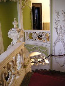 Interior of the <i>Gruber baroque palace</i> from the late 18th century, <!--LINK'" 0:80--> today