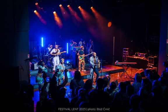 Seun Kuti and Egypt80, Jazzlent, Lent Festival 2023. Author: Blaž Črnič