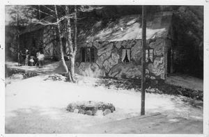 Franja Partisan Hospital in July 1944. Photo archive of the Idrija Municipal Museum