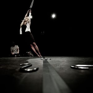 <i>Butcher Shop</i>, conceived and directed by <!--LINK'" 0:223--> as <i>a musical and physical operation for the dismemberment of everyday questions</i>. Produced by <!--LINK'" 0:224--> in 2011.