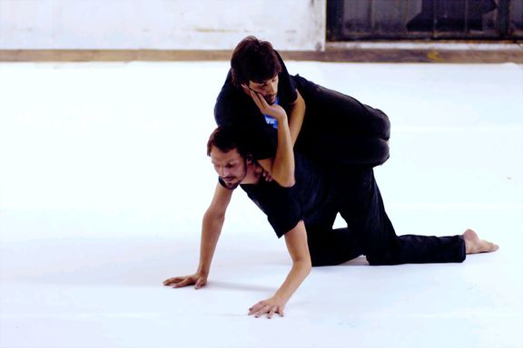 Confi-dance, performed by Goran Bogdanovski and Dejan Srhoj, Fičo Balet, 2015.