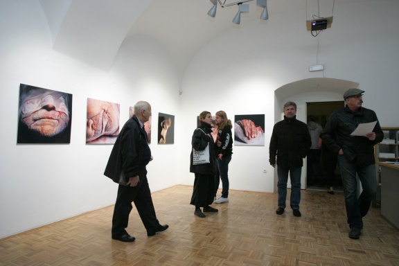 The works by Goran Bertok at the Forbidden Death exhibition at the Celje Gallery of Contemporary Art, 2009
