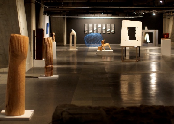 Contemporary Croatian Sculpture exhibition featuring 17 sculptors in JakopiÄ Gallery, 2010