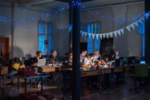 Sound Scanner workshop led by <!--LINK'" 0:463--> involved creating a small sonic instrument, which will convert small objects with a rough surface into sound, <!--LINK'" 0:464-->, 2016 .