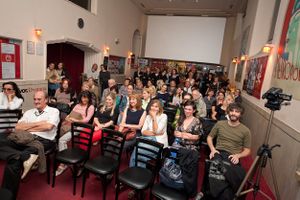 Round table after projection of the <i>Some other stories</i> in the <!--LINK'" 0:346-->, 2011