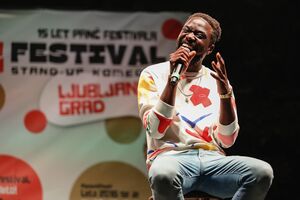 The 15th international stand-up comedy festival <!--LINK'" 0:48-->, Ljubljana 2022. Author: Črt Piksi