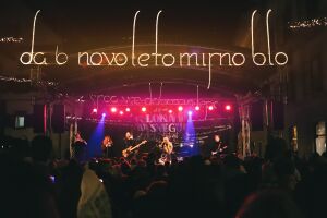 Concert by Slovenian pop singer <!--LINK'" 0:62--> at <!--LINK'" 0:63-->, 2022. Author: Denys Shadro