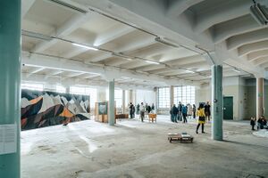 Opening of the exhibition <i>A Letter to the Future</i> at the former MTT textile factory in Maribor, 8th <!--LINK'" 0:94--> 2021.
