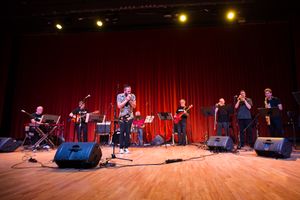 The opening concert for the Bled Festival 2016 belonged to <!--LINK'" 0:780-->, a legendary Slovene rock group founded in 1966 and recently joined by the vocalist <!--LINK'" 0:781-->. The gig took place at the <!--LINK'" 0:782-->.