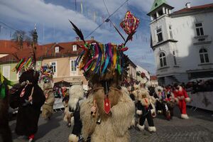 Opening ethno procession, Ptuj 2023. Author: Stanko Vozel