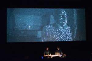 Franck Vigroux and Kurt d'Haeseleer performing at <!--LINK'" 0:164-->, <!--LINK'" 0:165--> 2017.