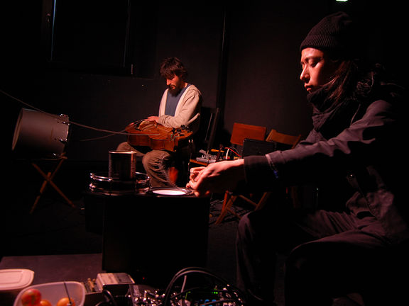 KUD Mreza 2016 FriForma series Daichi Yoshikawa & Samo Kutin at Pocket Theater.jpg