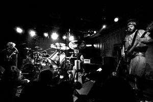 Fantomas Melvins Big Band, avant-garde metal supergroup from California, United States, featuring vocalist Mike Patton, performing at <!--LINK'" 0:475-->. The event organized by <!--LINK'" 0:476-->, 2011