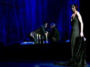 Ivan Cankar's <i>Lepa Vida</i> directed by <!--LINK'" 0:91-->, Maribor Theatre Festival, 2008.