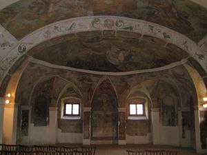 The so-called Lutrovska klet (Lutheran Cellar) with Renaissance frescoes, <!--LINK'" 0:60-->.
