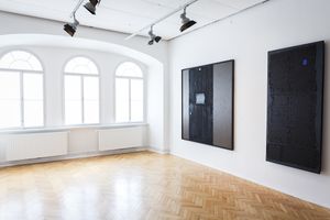 Bogdan Borčić's paintings at <!--LINK'" 0:247--> in Slovenj Gradec, 2019.