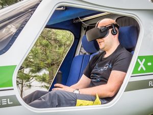 Aereform is a Trbovlje-based company working in the field of aviation technology. As a part of the <!--LINK'" 0:265--> project, they organised flight simulator sessions for the wider public, 2017