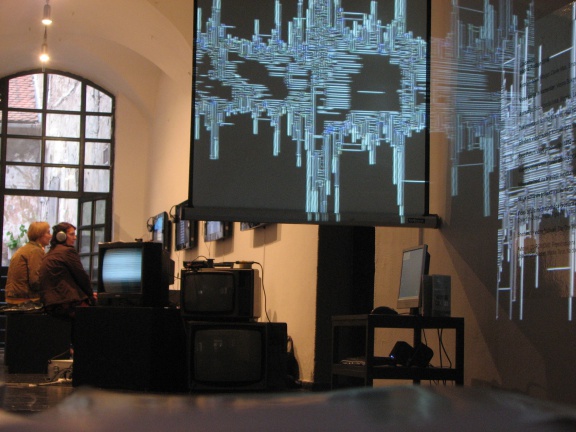 DIVA Station presented at the Škuc Gallery, 2009