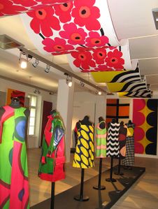 Travelling exhibition from Finland, <i>Marimekko: Fabric, Fashion, Architecture</i>, at <!--LINK'" 0:323-->, 2009