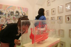 <i>In Good We Trust</i>, an exhibition by <!--LINK'" 0:219--> at the <!--LINK'" 0:220--> former space, 2008