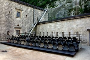 Open air theatre at Kluže Fortress, <!--LINK'" 0:521-->, 2014