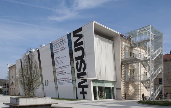 Museum of Contemporary Art Metelkova (MSUM) located in the new museum quarter in Ljubljana, 2014
