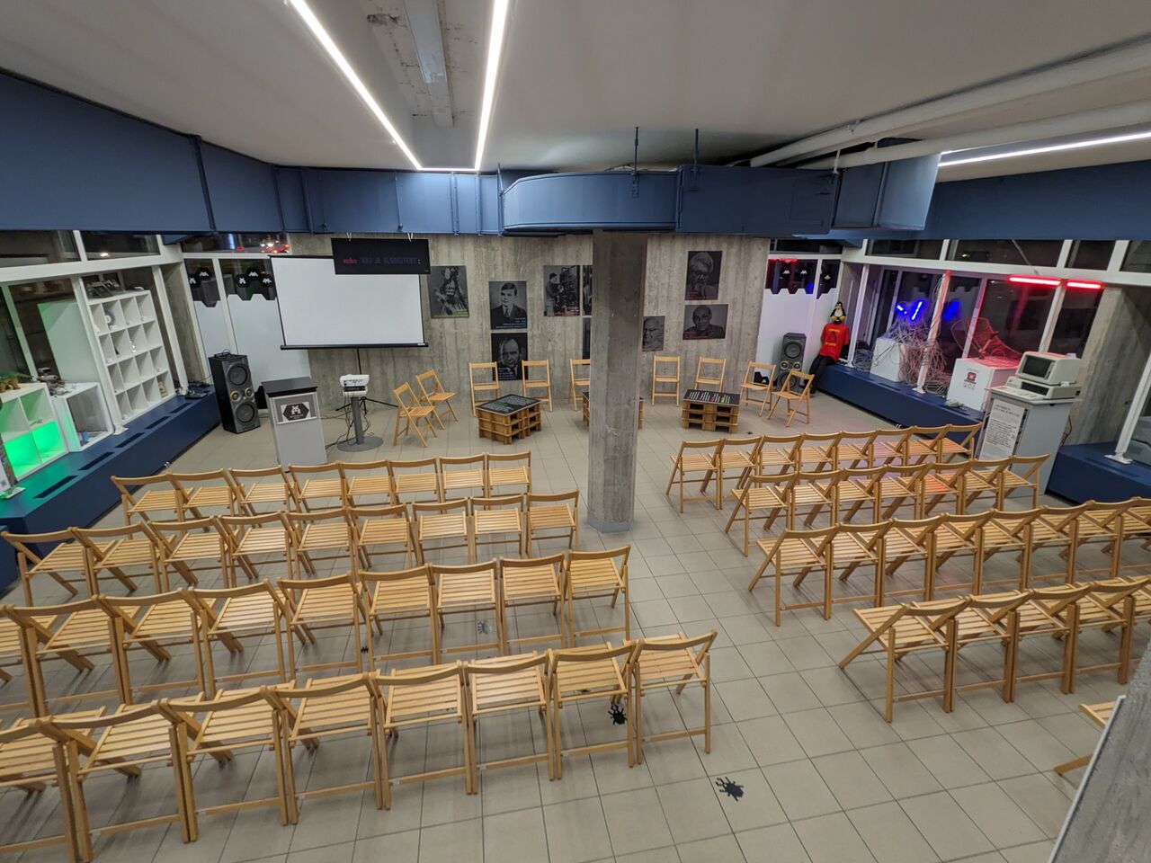 Slovenian Computer History Museum 2023 event space.jpg