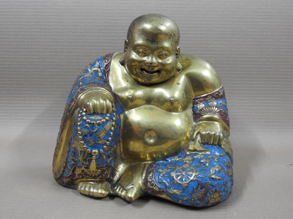 Smiling Buddha, Qing Dynasty, Skušek Collection, Slovene Ethnographic Museum.