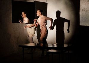 <!--LINK'" 0:54--> and <!--LINK'" 0:55--> perform in "Sostanovalka", [title translates as Girl Roommate] conceived by <!--LINK'" 0:56-->, <!--LINK'" 0:57-->, 2009