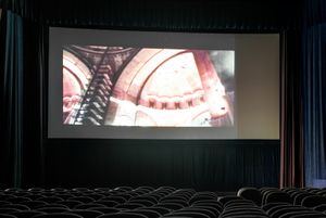 <i>DigitalBigScreen</i> international video festival, an accompanying event to the <!--LINK'" 0:290--> in Trbovlje, 2011