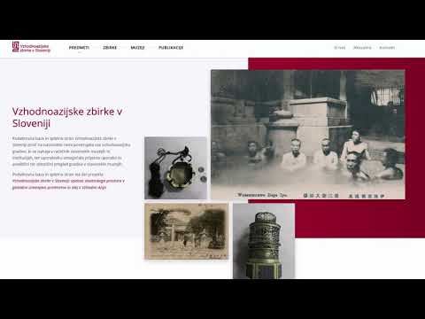 VAZ spletna stran | Vzhodnoazijske zbirke v Sloveniji